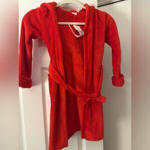 GAP Kids Red Pajama Robe
